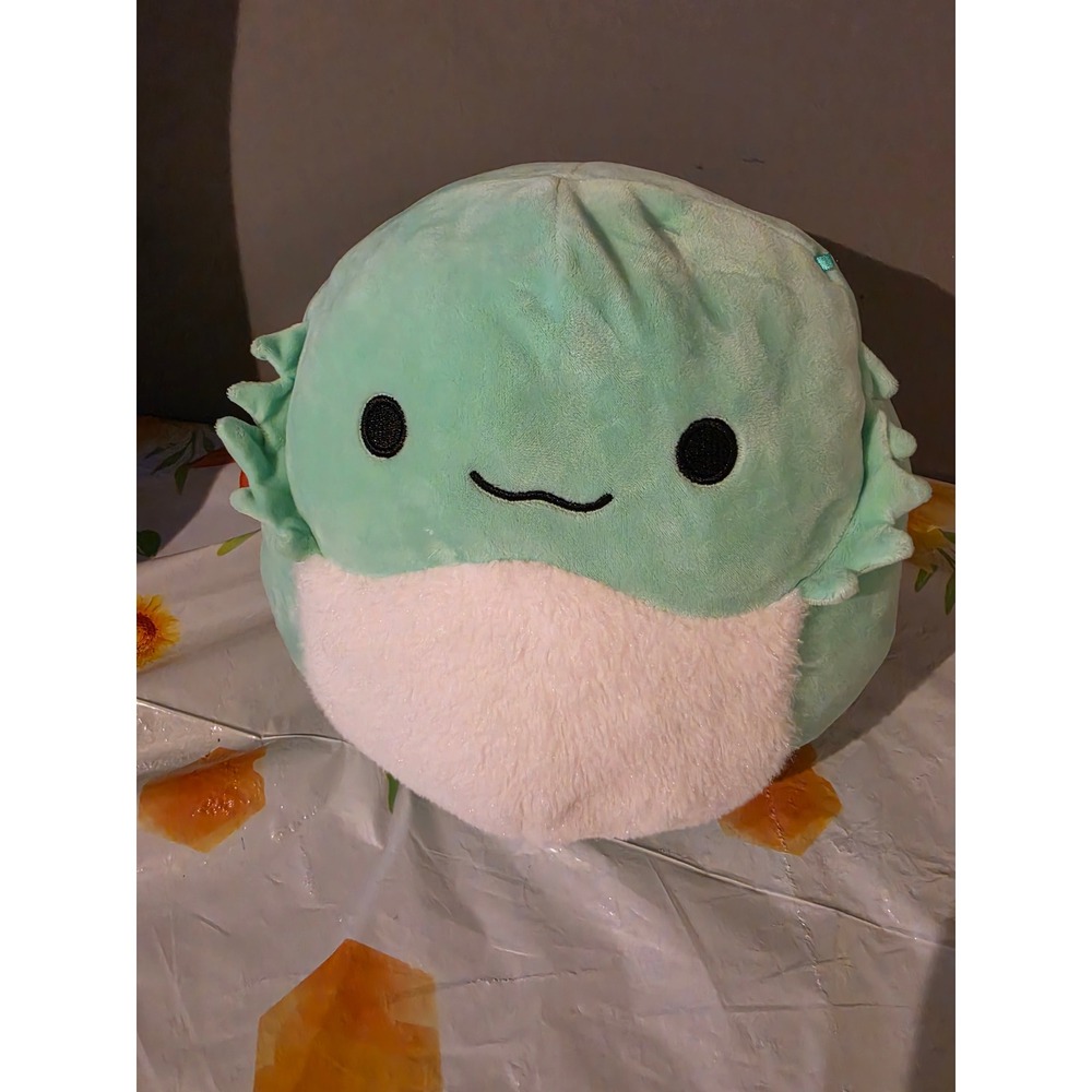 Squishmallows Abe the Bearded Dragon 12 Inch Mint Green Plush Kellytoy Toy